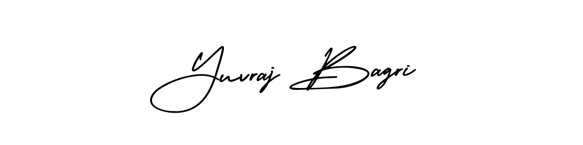 Also You can easily find your signature by using the search form. We will create Yuvraj Bagri name handwritten signature images for you free of cost using AmerikaSignatureDemo-Regular sign style. Yuvraj Bagri signature style 3 images and pictures png