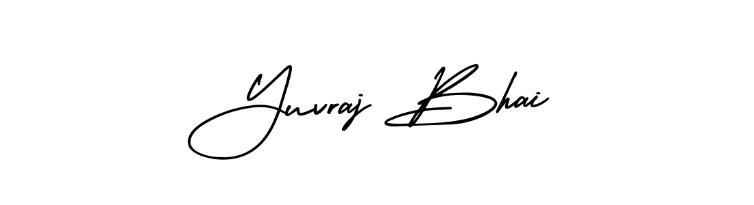 How to Draw Yuvraj Bhai signature style? AmerikaSignatureDemo-Regular is a latest design signature styles for name Yuvraj Bhai. Yuvraj Bhai signature style 3 images and pictures png