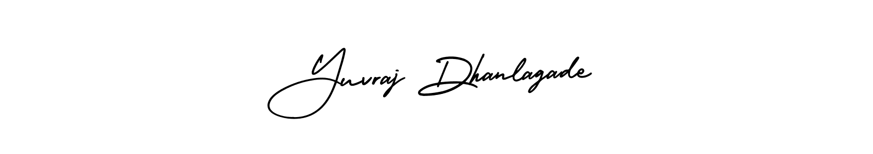Create a beautiful signature design for name Yuvraj Dhanlagade. With this signature (AmerikaSignatureDemo-Regular) fonts, you can make a handwritten signature for free. Yuvraj Dhanlagade signature style 3 images and pictures png