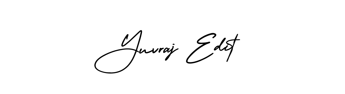 It looks lik you need a new signature style for name Yuvraj Edit. Design unique handwritten (AmerikaSignatureDemo-Regular) signature with our free signature maker in just a few clicks. Yuvraj Edit signature style 3 images and pictures png