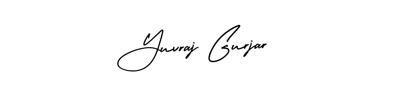 You can use this online signature creator to create a handwritten signature for the name Yuvraj Gurjar. This is the best online autograph maker. Yuvraj Gurjar signature style 3 images and pictures png
