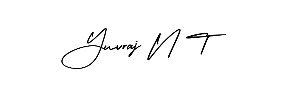 Once you've used our free online signature maker to create your best signature AmerikaSignatureDemo-Regular style, it's time to enjoy all of the benefits that Yuvraj N T name signing documents. Yuvraj N T signature style 3 images and pictures png