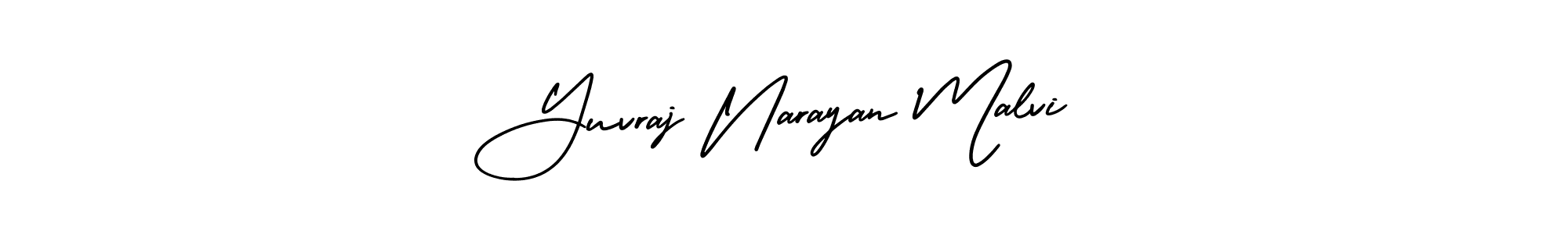 Make a beautiful signature design for name Yuvraj Narayan Malvi. Use this online signature maker to create a handwritten signature for free. Yuvraj Narayan Malvi signature style 3 images and pictures png