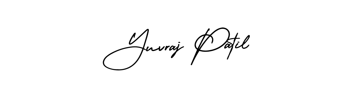 How to make Yuvraj Patil signature? AmerikaSignatureDemo-Regular is a professional autograph style. Create handwritten signature for Yuvraj Patil name. Yuvraj Patil signature style 3 images and pictures png
