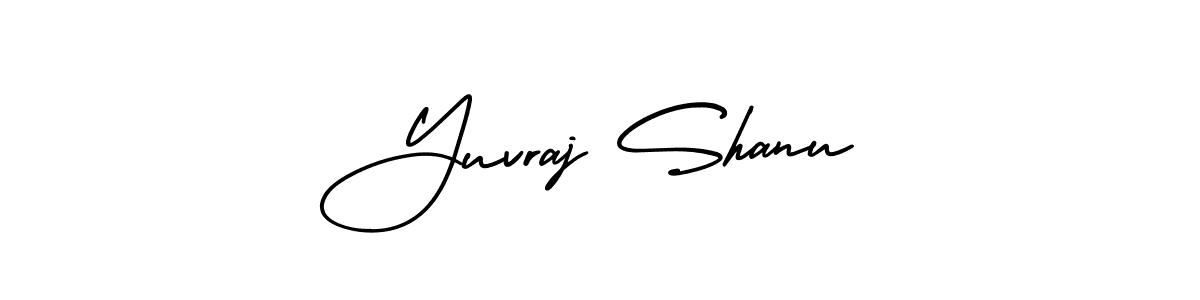 Best and Professional Signature Style for Yuvraj Shanu. AmerikaSignatureDemo-Regular Best Signature Style Collection. Yuvraj Shanu signature style 3 images and pictures png