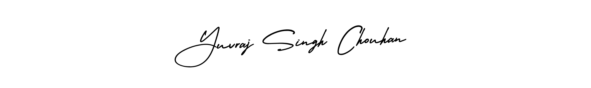 Design your own signature with our free online signature maker. With this signature software, you can create a handwritten (AmerikaSignatureDemo-Regular) signature for name Yuvraj Singh Chouhan. Yuvraj Singh Chouhan signature style 3 images and pictures png