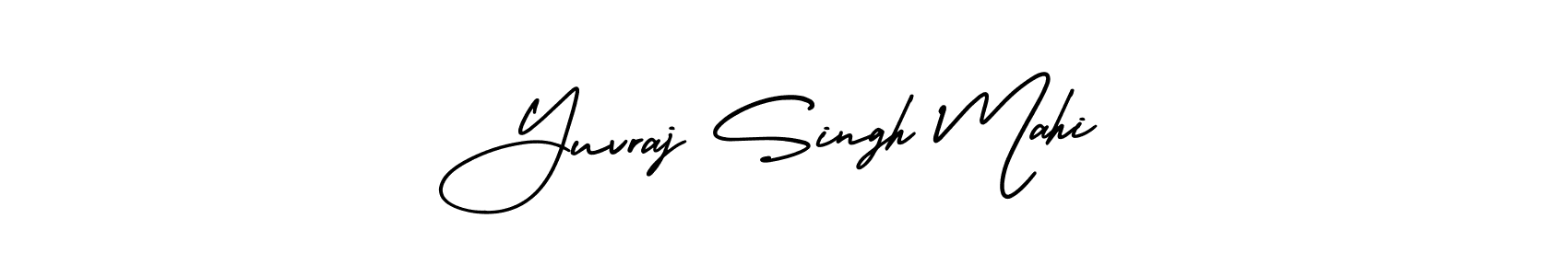 Make a short Yuvraj Singh Mahi signature style. Manage your documents anywhere anytime using AmerikaSignatureDemo-Regular. Create and add eSignatures, submit forms, share and send files easily. Yuvraj Singh Mahi signature style 3 images and pictures png