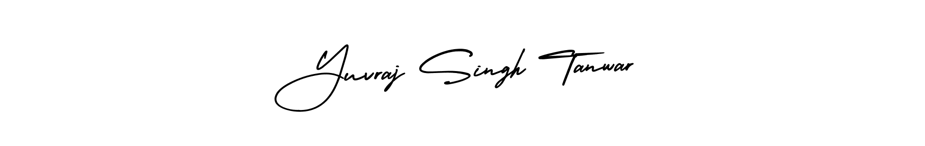 Design your own signature with our free online signature maker. With this signature software, you can create a handwritten (AmerikaSignatureDemo-Regular) signature for name Yuvraj Singh Tanwar. Yuvraj Singh Tanwar signature style 3 images and pictures png