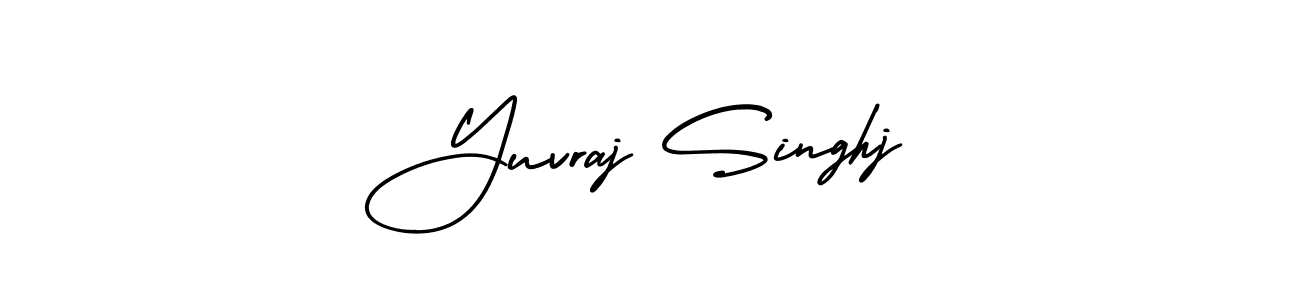 It looks lik you need a new signature style for name Yuvraj Singhj. Design unique handwritten (AmerikaSignatureDemo-Regular) signature with our free signature maker in just a few clicks. Yuvraj Singhj signature style 3 images and pictures png