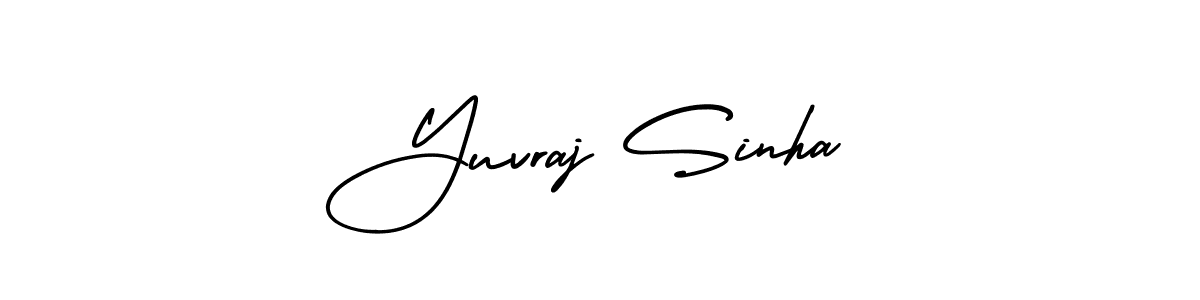 Make a beautiful signature design for name Yuvraj Sinha. Use this online signature maker to create a handwritten signature for free. Yuvraj Sinha signature style 3 images and pictures png