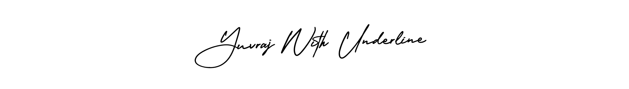 Best and Professional Signature Style for Yuvraj With Underline. AmerikaSignatureDemo-Regular Best Signature Style Collection. Yuvraj With Underline signature style 3 images and pictures png