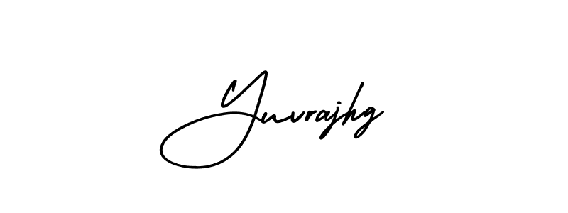 AmerikaSignatureDemo-Regular is a professional signature style that is perfect for those who want to add a touch of class to their signature. It is also a great choice for those who want to make their signature more unique. Get Yuvrajhg name to fancy signature for free. Yuvrajhg signature style 3 images and pictures png