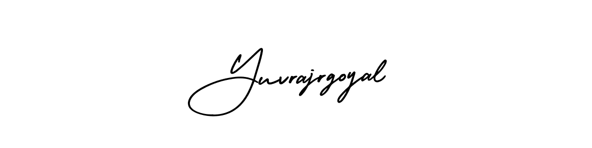 Create a beautiful signature design for name Yuvrajrgoyal. With this signature (AmerikaSignatureDemo-Regular) fonts, you can make a handwritten signature for free. Yuvrajrgoyal signature style 3 images and pictures png