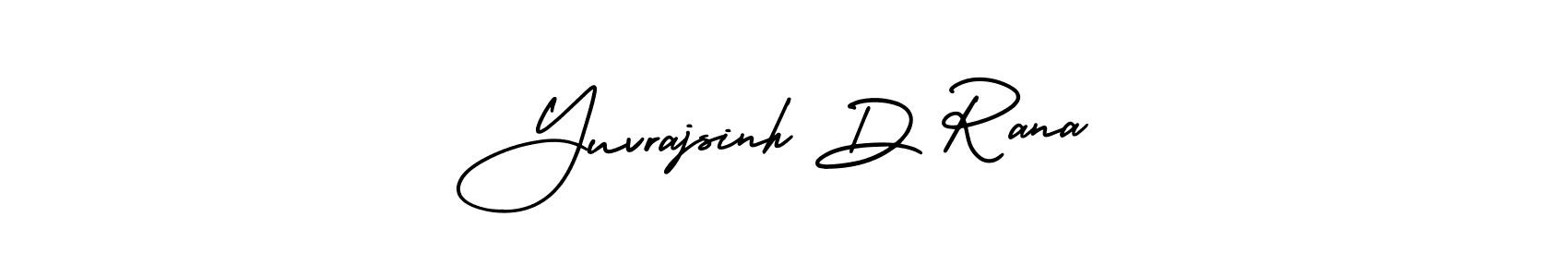 It looks lik you need a new signature style for name Yuvrajsinh D Rana. Design unique handwritten (AmerikaSignatureDemo-Regular) signature with our free signature maker in just a few clicks. Yuvrajsinh D Rana signature style 3 images and pictures png