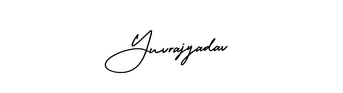 Create a beautiful signature design for name Yuvrajyadav. With this signature (AmerikaSignatureDemo-Regular) fonts, you can make a handwritten signature for free. Yuvrajyadav signature style 3 images and pictures png