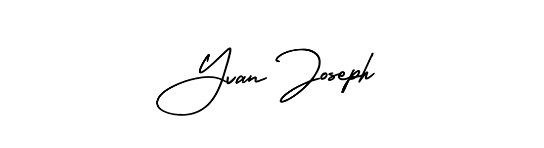 Make a short Yvan Joseph signature style. Manage your documents anywhere anytime using AmerikaSignatureDemo-Regular. Create and add eSignatures, submit forms, share and send files easily. Yvan Joseph signature style 3 images and pictures png