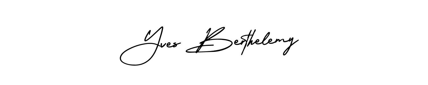 It looks lik you need a new signature style for name Yves Berthelemy. Design unique handwritten (AmerikaSignatureDemo-Regular) signature with our free signature maker in just a few clicks. Yves Berthelemy signature style 3 images and pictures png