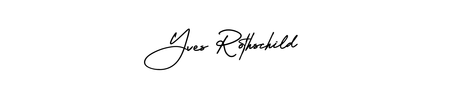 It looks lik you need a new signature style for name Yves Rothschild. Design unique handwritten (AmerikaSignatureDemo-Regular) signature with our free signature maker in just a few clicks. Yves Rothschild signature style 3 images and pictures png