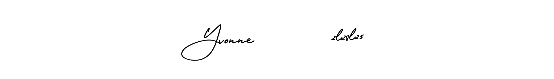 It looks lik you need a new signature style for name Yvonne        2l28l25. Design unique handwritten (AmerikaSignatureDemo-Regular) signature with our free signature maker in just a few clicks. Yvonne        2l28l25 signature style 3 images and pictures png