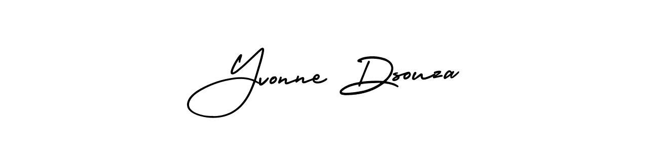 Create a beautiful signature design for name Yvonne Dsouza. With this signature (AmerikaSignatureDemo-Regular) fonts, you can make a handwritten signature for free. Yvonne Dsouza signature style 3 images and pictures png