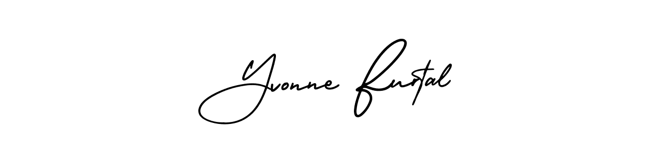 Make a short Yvonne Furtal signature style. Manage your documents anywhere anytime using AmerikaSignatureDemo-Regular. Create and add eSignatures, submit forms, share and send files easily. Yvonne Furtal signature style 3 images and pictures png