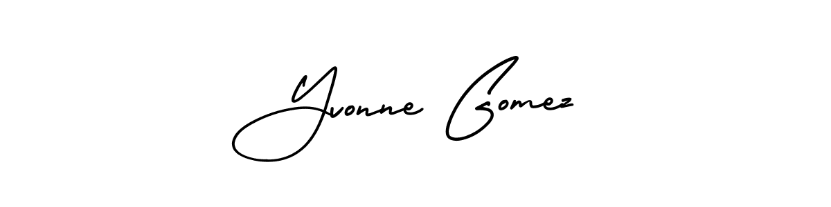 See photos of Yvonne Gomez official signature by Spectra . Check more albums & portfolios. Read reviews & check more about AmerikaSignatureDemo-Regular font. Yvonne Gomez signature style 3 images and pictures png