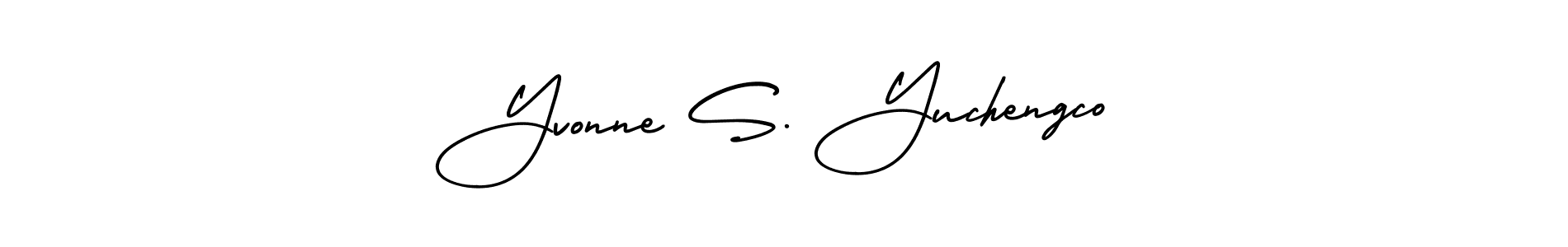 if you are searching for the best signature style for your name Yvonne S. Yuchengco. so please give up your signature search. here we have designed multiple signature styles  using AmerikaSignatureDemo-Regular. Yvonne S. Yuchengco signature style 3 images and pictures png