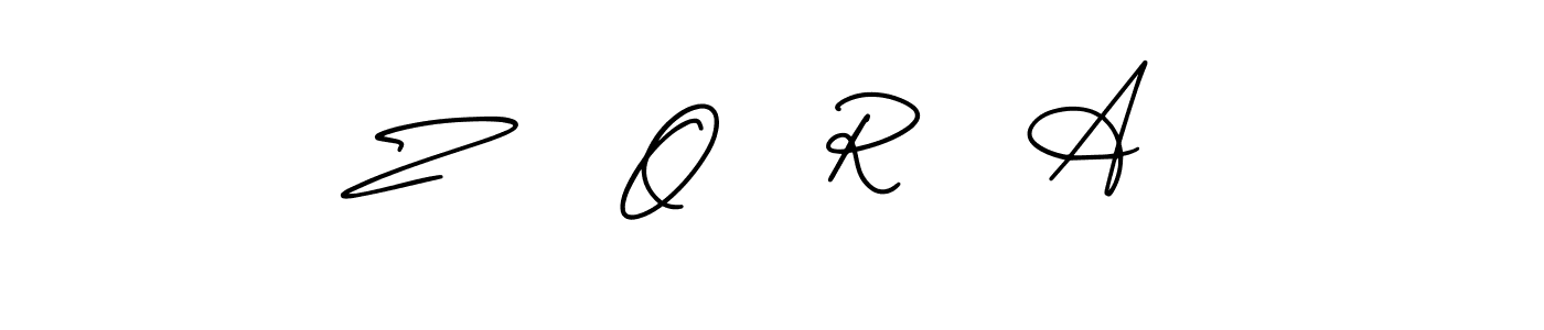 Once you've used our free online signature maker to create your best signature AmerikaSignatureDemo-Regular style, it's time to enjoy all of the benefits that Z    O   R   A name signing documents. Z    O   R   A signature style 3 images and pictures png