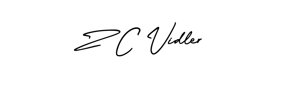 Best and Professional Signature Style for Z C Vidler. AmerikaSignatureDemo-Regular Best Signature Style Collection. Z C Vidler signature style 3 images and pictures png