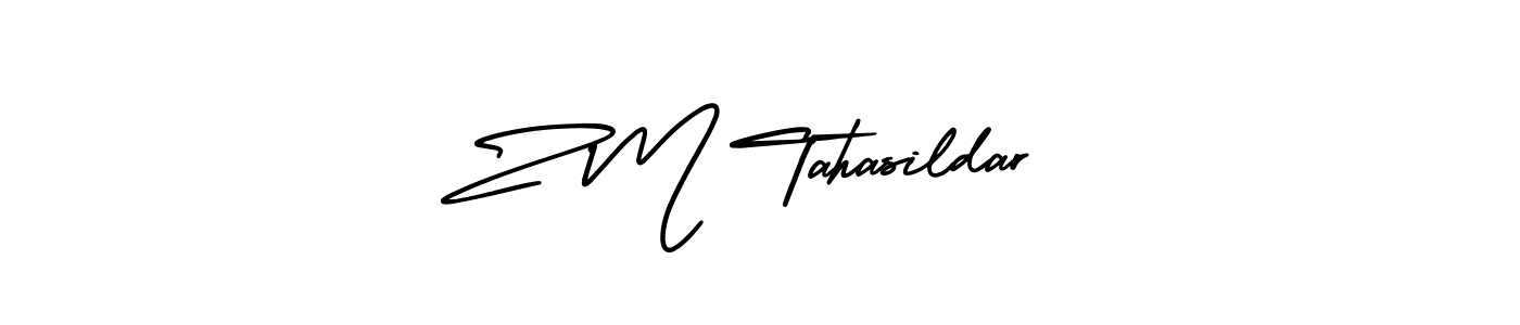 You can use this online signature creator to create a handwritten signature for the name Z M Tahasildar. This is the best online autograph maker. Z M Tahasildar signature style 3 images and pictures png