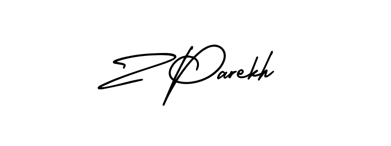 See photos of Z Parekh official signature by Spectra . Check more albums & portfolios. Read reviews & check more about AmerikaSignatureDemo-Regular font. Z Parekh signature style 3 images and pictures png