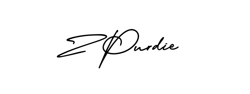 Once you've used our free online signature maker to create your best signature AmerikaSignatureDemo-Regular style, it's time to enjoy all of the benefits that Z Purdie name signing documents. Z Purdie signature style 3 images and pictures png