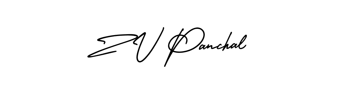 You can use this online signature creator to create a handwritten signature for the name Z V Panchal. This is the best online autograph maker. Z V Panchal signature style 3 images and pictures png