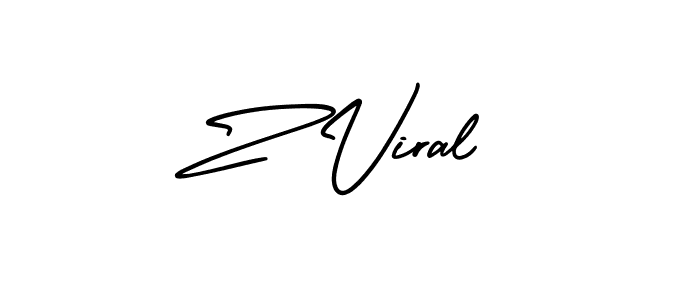 You can use this online signature creator to create a handwritten signature for the name Z Viral. This is the best online autograph maker. Z Viral signature style 3 images and pictures png