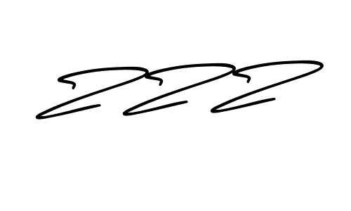 Z Z Z stylish signature style. Best Handwritten Sign (AmerikaSignatureDemo-Regular) for my name. Handwritten Signature Collection Ideas for my name Z Z Z. Z Z Z signature style 3 images and pictures png