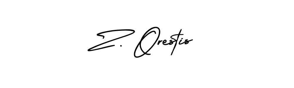 Best and Professional Signature Style for Z. Orestis. AmerikaSignatureDemo-Regular Best Signature Style Collection. Z. Orestis signature style 3 images and pictures png