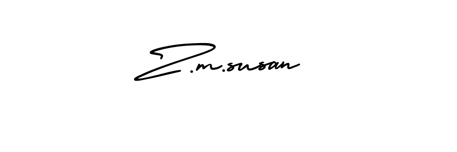 Similarly AmerikaSignatureDemo-Regular is the best handwritten signature design. Signature creator online .You can use it as an online autograph creator for name Z.m.susan. Z.m.susan signature style 3 images and pictures png