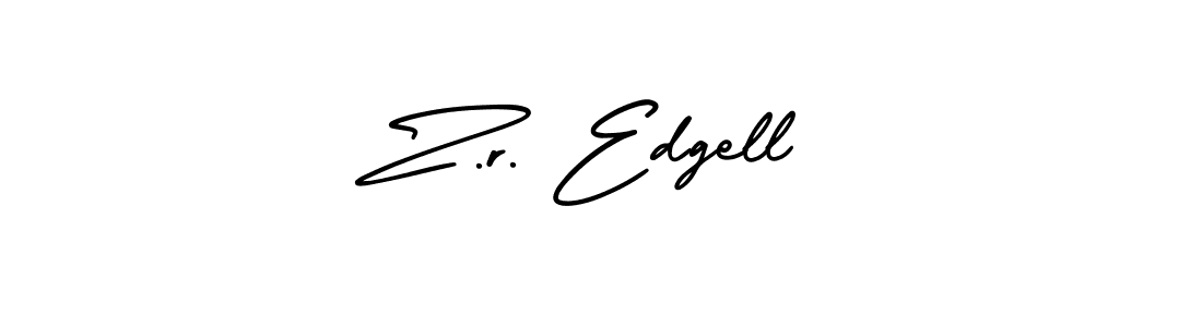 Here are the top 10 professional signature styles for the name Z.r. Edgell. These are the best autograph styles you can use for your name. Z.r. Edgell signature style 3 images and pictures png