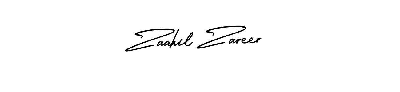 You can use this online signature creator to create a handwritten signature for the name Zaahil Zareer. This is the best online autograph maker. Zaahil Zareer signature style 3 images and pictures png