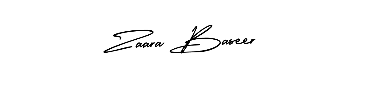 Best and Professional Signature Style for Zaara Baseer. AmerikaSignatureDemo-Regular Best Signature Style Collection. Zaara Baseer signature style 3 images and pictures png