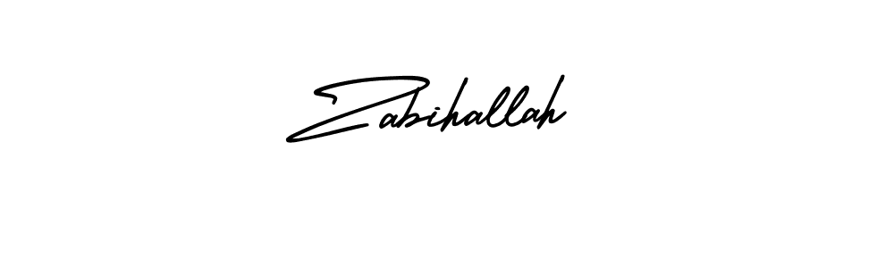 if you are searching for the best signature style for your name Zabihallah. so please give up your signature search. here we have designed multiple signature styles  using AmerikaSignatureDemo-Regular. Zabihallah signature style 3 images and pictures png