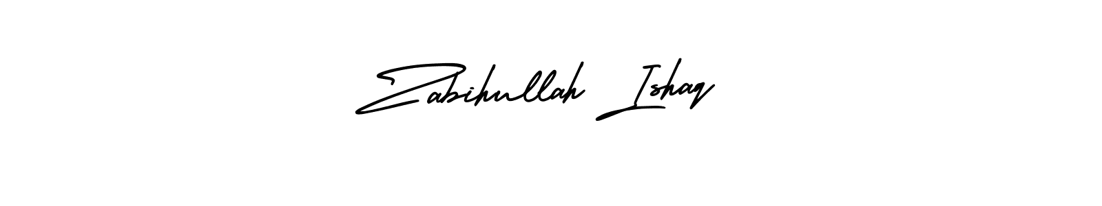 Also we have Zabihullah Ishaq name is the best signature style. Create professional handwritten signature collection using AmerikaSignatureDemo-Regular autograph style. Zabihullah Ishaq signature style 3 images and pictures png