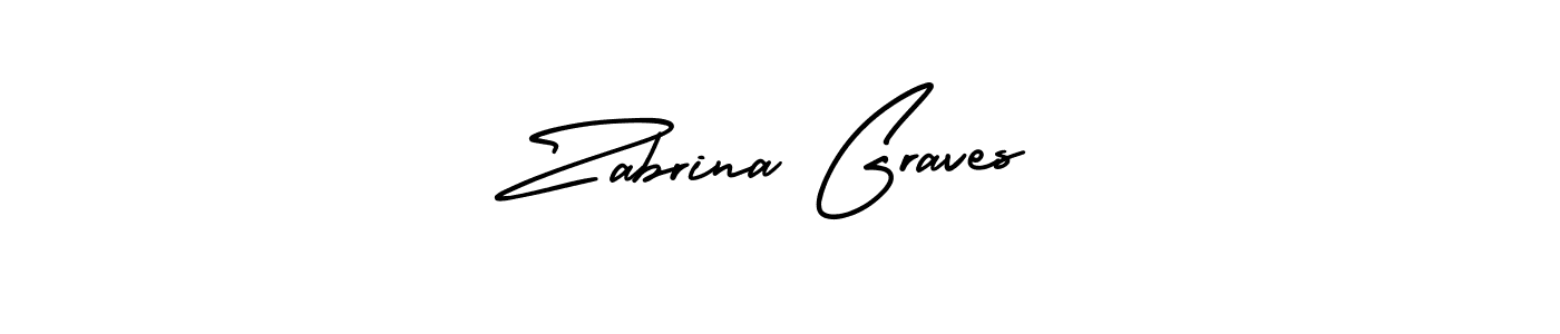 Also You can easily find your signature by using the search form. We will create Zabrina Graves name handwritten signature images for you free of cost using AmerikaSignatureDemo-Regular sign style. Zabrina Graves signature style 3 images and pictures png