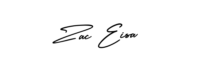 You can use this online signature creator to create a handwritten signature for the name Zac Eisa. This is the best online autograph maker. Zac Eisa signature style 3 images and pictures png