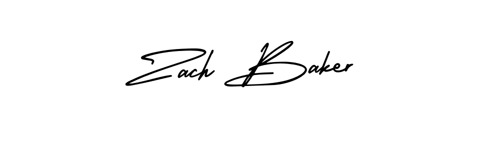 Also we have Zach Baker name is the best signature style. Create professional handwritten signature collection using AmerikaSignatureDemo-Regular autograph style. Zach Baker signature style 3 images and pictures png