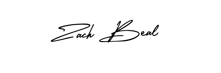Best and Professional Signature Style for Zach Beal. AmerikaSignatureDemo-Regular Best Signature Style Collection. Zach Beal signature style 3 images and pictures png