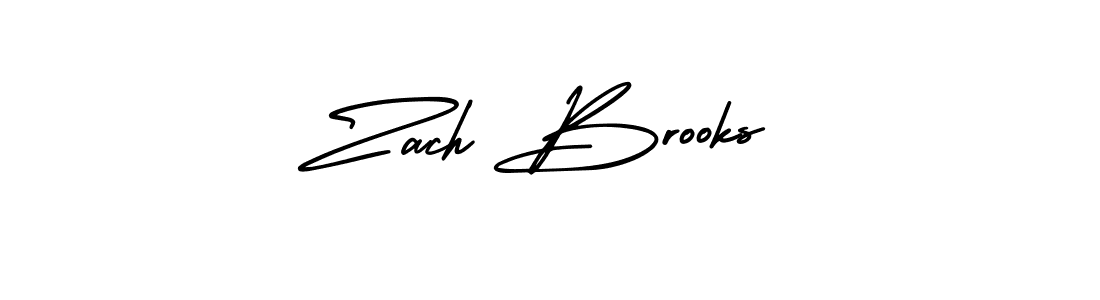 Make a beautiful signature design for name Zach Brooks. Use this online signature maker to create a handwritten signature for free. Zach Brooks signature style 3 images and pictures png