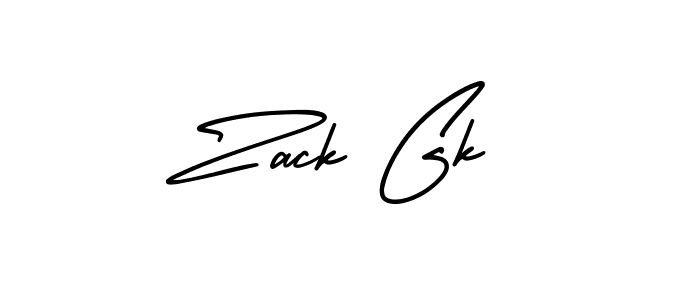 Check out images of Autograph of Zack Gk name. Actor Zack Gk Signature Style. AmerikaSignatureDemo-Regular is a professional sign style online. Zack Gk signature style 3 images and pictures png