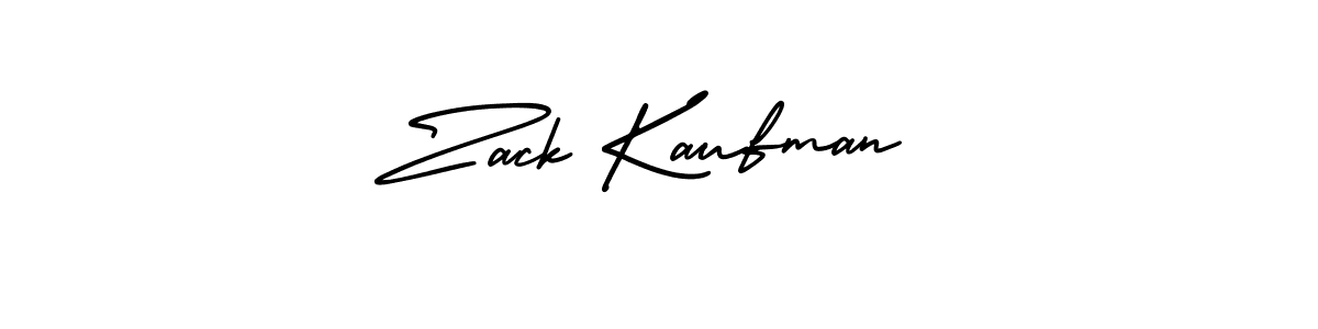 Design your own signature with our free online signature maker. With this signature software, you can create a handwritten (AmerikaSignatureDemo-Regular) signature for name Zack Kaufman. Zack Kaufman signature style 3 images and pictures png