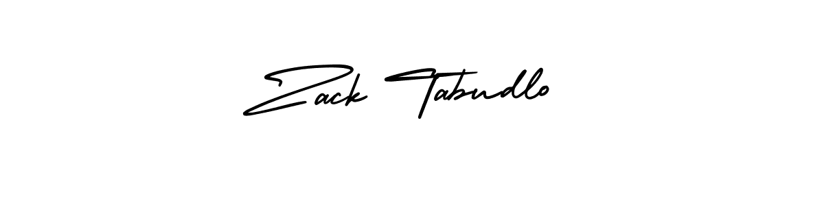 Make a beautiful signature design for name Zack Tabudlo. With this signature (AmerikaSignatureDemo-Regular) style, you can create a handwritten signature for free. Zack Tabudlo signature style 3 images and pictures png
